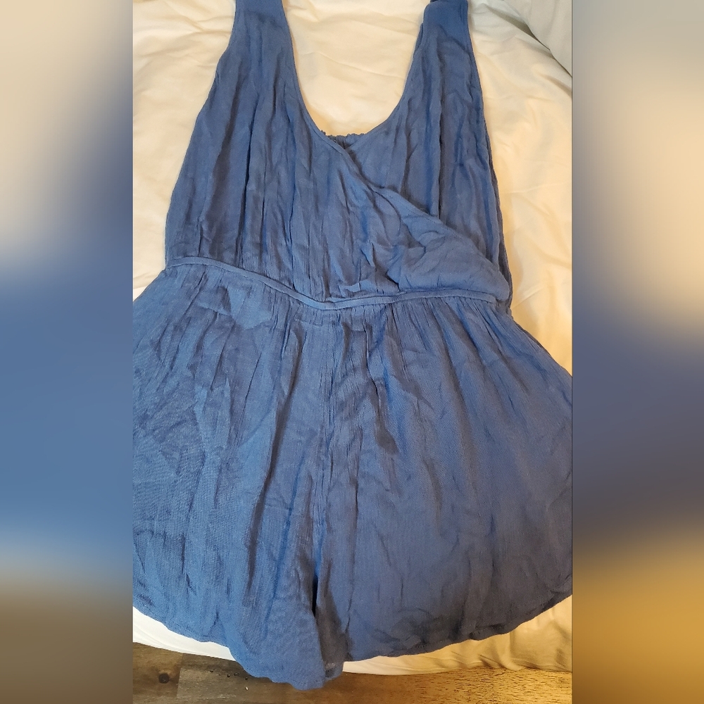 O'Neill Vibrant Blue Women's Romper - Picture 7 of 8